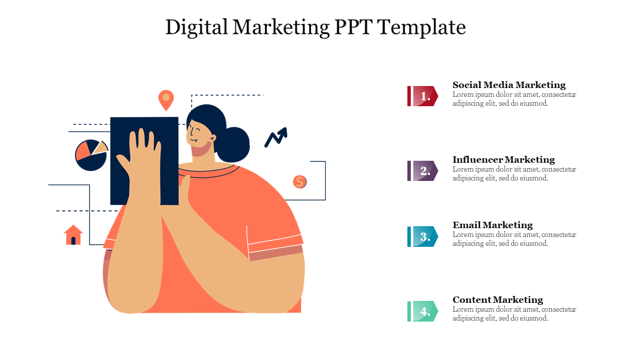 Free - Effective Digital Marketing PPT Template